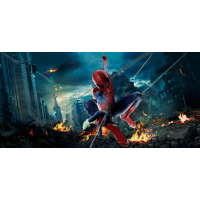 Підлогова наклейка 3D TUNING STUDIO Spider man 1500х750х0.15мм