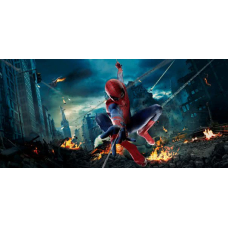 Підлогова наклейка 3D TUNING STUDIO Spider man 1500х750х0.15мм