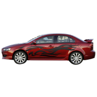 Смуги на авто 3D TUNING STUDIO Mitsubishi Lancer 2650х960х0.060мм 108200146