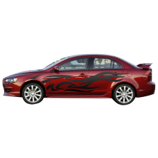 Смуги на авто 3D TUNING STUDIO Mitsubishi Lancer 2650х960х0.060мм 108200146