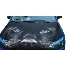 Наклейка на капот 3D TUNING STUDIO Пантера Ч 1200х1500х0.080мм