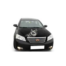 Наклейка на капот 3D TUNING STUDIO Вовк чорний фон 1200х1500х0.080мм