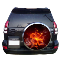 Наклейка на запаску 3D TUNING STUDIO квітка 750х750х0.15мм