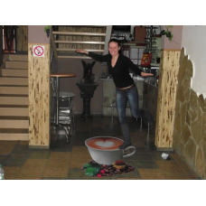 3д наклейка на підлогу 3D TUNING STUDIO Кава 920х600х0.15мм 