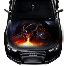 3д наклейка на капот 3D TUNING STUDIO Дракон 1500х1200х0.080мм