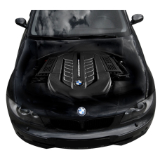 3д наклейка на капот 3D TUNING STUDIO Двигун БМВ 1310х1600х0.080мм