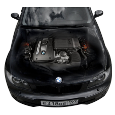 3д наклейка на капот 3D TUNING STUDIO Двигун BMW 1310х1550х0.080мм
