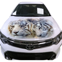 Наклейка на капот 3D TUNING STUDIO тигри 1200х1500х0.080мм