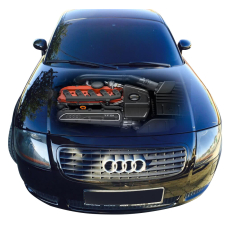 3д наклейка на капот 3D TUNING STUDIO Ауді 1300х1600х0.080мм