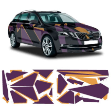 Міський камуфляж на авто 3D TUNING STUDIO СО 3530х1150х0.14мм