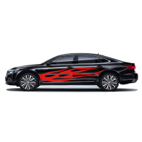 Наклейки на авто 3D TUNING STUDIO Вогонь 2580х955х0.060мм