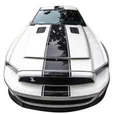 Смуги на авто 3D TUNING STUDIO Mustang 2200х450х0.060мм=2штуки