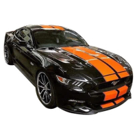 Смуги на авто 3D TUNING STUDIO форд мустанг Orange 2100х1000х0.060мм