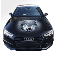 3д наклейка на капот 3D TUNING STUDIO Вовк ЗМ 1200х1500х0.080мм