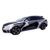 Камуфляж на авто 3D TUNING STUDIO Audi 11700х980х0.060мм