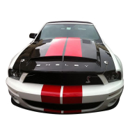 Смуги на форд мустанг 3D TUNING STUDIO RED 2100х1000х0.060мм