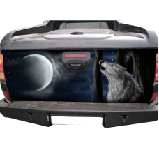 Наклейка на багажник 3D TUNING SUDIO Вовк 1550х580х0.15мм