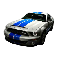 Смуга на форд мустанг 3D TUNING STUDIO Сині 2000х1000х0.060мм