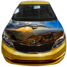 Наклейка на капот 3D TUNING STUDIO Орел 1 1200х1500х0.080мм