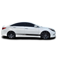 Смуги на авто 3D TUNING STUDIO чорні 11 4000х120х0.060мм