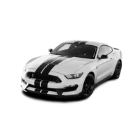 Смуги на форд мустанг 3D TUNING STUDIO чорні BLK 1400х960х0.060мм