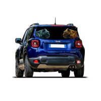 Наклейка на заднє скло 3D TUNING STUDIO Leopardyi 1498х600х0.18мм