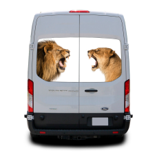 3д наклейка на заднє скло 3D TUNING STUDIO Леви Lions 1480х700х0.18мм