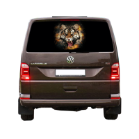 3д наклейка на заднє скло 3D TUNING STUDIO Tiger-5 1498х700х0.18мм