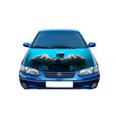 3д наклейка на капот 3D TUNING STUDIO Ангел 1200х1500х0.080мм