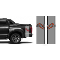 Наклейки на авто смуги 3D TUNING STUDIO 4х4 800х604х0.14мм