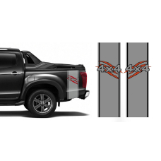 Наклейки на авто смуги 3D TUNING STUDIO 4х4 800х604х0.14мм