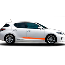 Смуги на авто 3D TUNING STUDIO Ч-33-О 998х366х0.060мм
