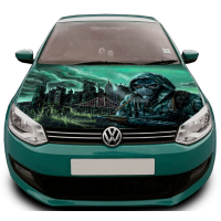 3д наклейка на капот 3D TUNING STUDIO Сталкер 1200х1500х0.080мм