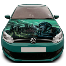 3д наклейка на капот 3D TUNING STUDIO Сталкер 1200х1500х0.080мм