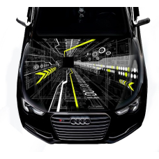 3д наклейка на капот 3D TUNING STUDIO Інтернет 1200х1500х0.080мм