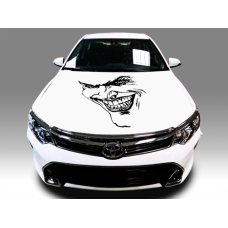 Наклейка на капот 3D TUNING STUDIO Джокер 990х750х0.060мм