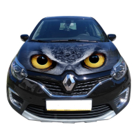 3д наклейка на капот 3D TUNING STUDIO Сова 1200х1500х0.080мм
