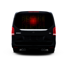 Наклейка на заднє скло 3D TUNING STUDIO Матриця 1480х700х0.18мм
