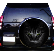 Наклейка на запаску 3D TUNING STUDIO Кіт 750х750х0.15мм