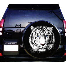 Наклейка на запаску 3D TUNING STUDIO Тигр BL 750х750х0.15мм