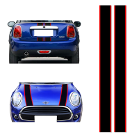 Смуги на міні-купер 3D TUNING STUDIO ЧК 1350х240х0.14мм