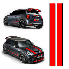 Смуги на міні-купер 3D TUNING STUDIO КЧ 1350х240х0.14мм