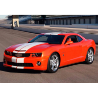 Смуги на шевроле камаро 3D TUNING STUDIO білі 3000х1000х0.060мм