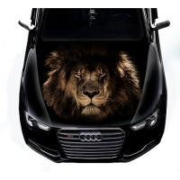 Наклейка на капот 3D TUNING STUDIO Лев 3д 1200х1500х0.080мм