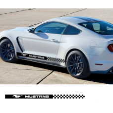 Смуги на двері мустанг форд 3D TUNING STUDIO Horse 120х4000х0.060мм