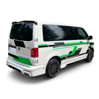 Камуфляж смуги на мікроавтобус 3D TUNING STUDIO Фольксваген Тр 4860х980х0.060мм