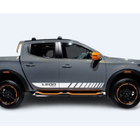 Смуги на авто 3D TUNING STUDIO Mitsubishi L200 1750х120х0.060мм=2штуки