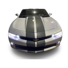 Смуги на капот та багажник 3D TUNING STUDIO Шевроле камаро Антрацит 2300х245х0.060мм=4штуки