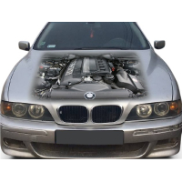 Наклейка на капот 3D TUNING STUDIO Двигун БМВ 525 1680х1400х0.080мм