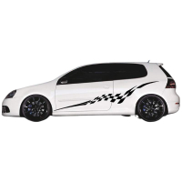 Смуги наклейки на авто 3D TUNING STUDIO Прапор Спорт 1980х290х0.060мм=2штуки